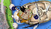 Foxy Defeated by Luffy