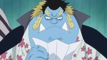 Jinbe being offered a warlord position.