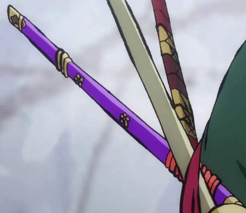 One Piece - Roronoa Zoro's Purple Enma Katana (Zoro Sword Enma - Ani