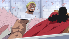 Kyros decapita a Doflamingo