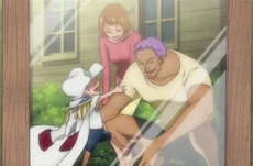 Una foto de la familia de Zephyr, antes de que fueran asesinados por un pirata desconocido.