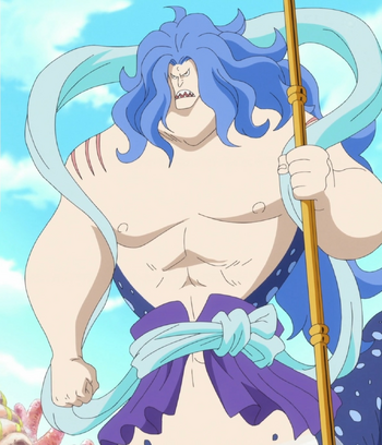 Might as well make the fish people fight — Kokoro (One Piece) VS. Otohime ( One