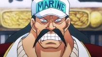The unnamed Marine officer in the anime.