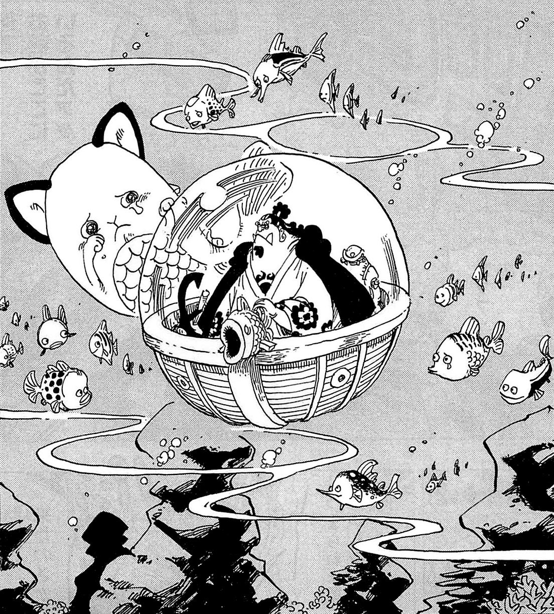 Les Chroniques des Aventures Solitaires de Jinbe One Piece