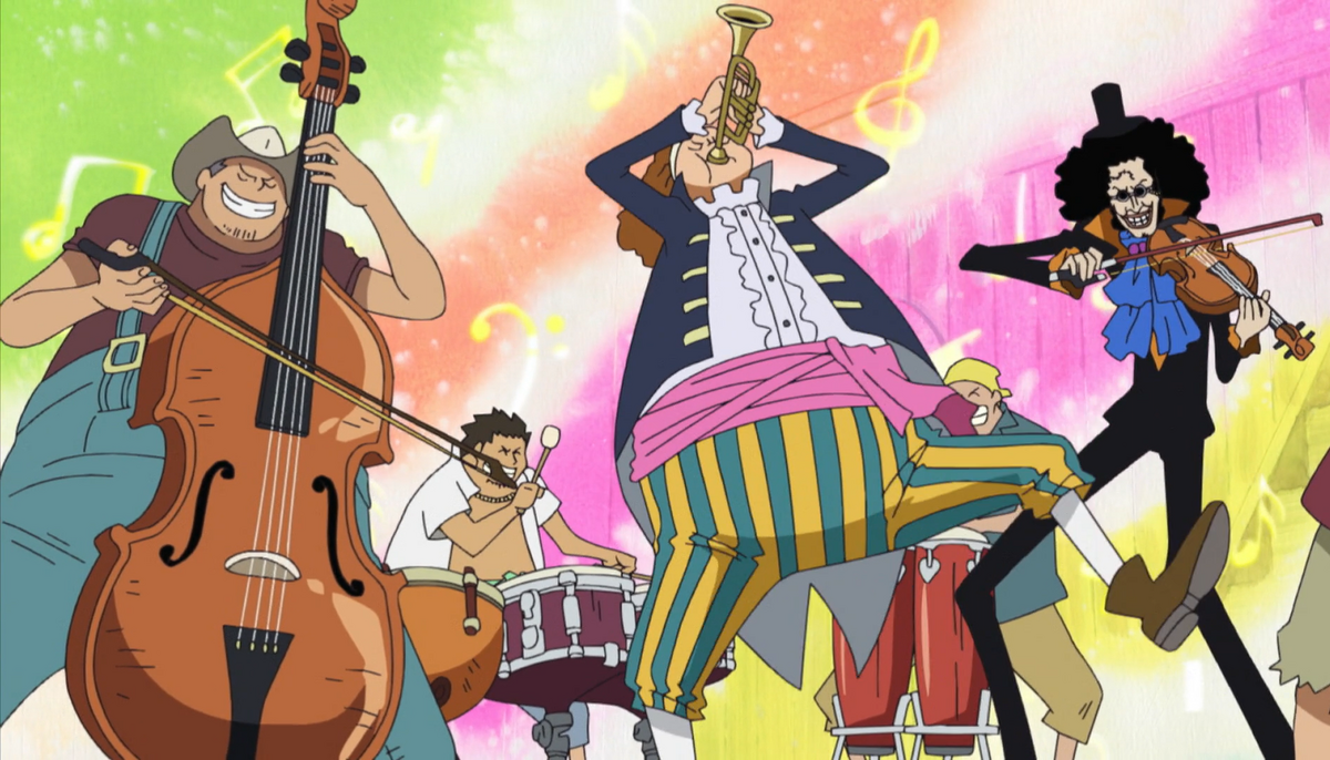 One Piece x Musicians ® I combined straw hat pirates from the hit