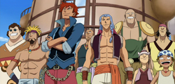 The Phoenix Pirates before the death of Vigaro.