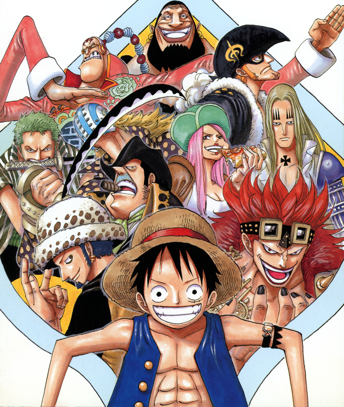 EOS Monster Trio Final Moves : r/OnePiece