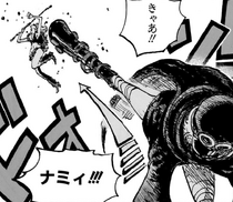 Gunko Kicks Nami