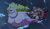 Might as well make the fish people fight — Kokoro (One Piece) VS. Otohime ( One