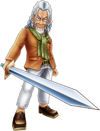 Silvers Rayleigh One Piece Wiki Fandom - iron hilt gladius new gen roblox