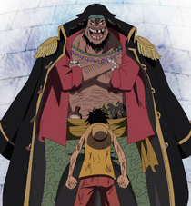 Blackbeard and Luffy