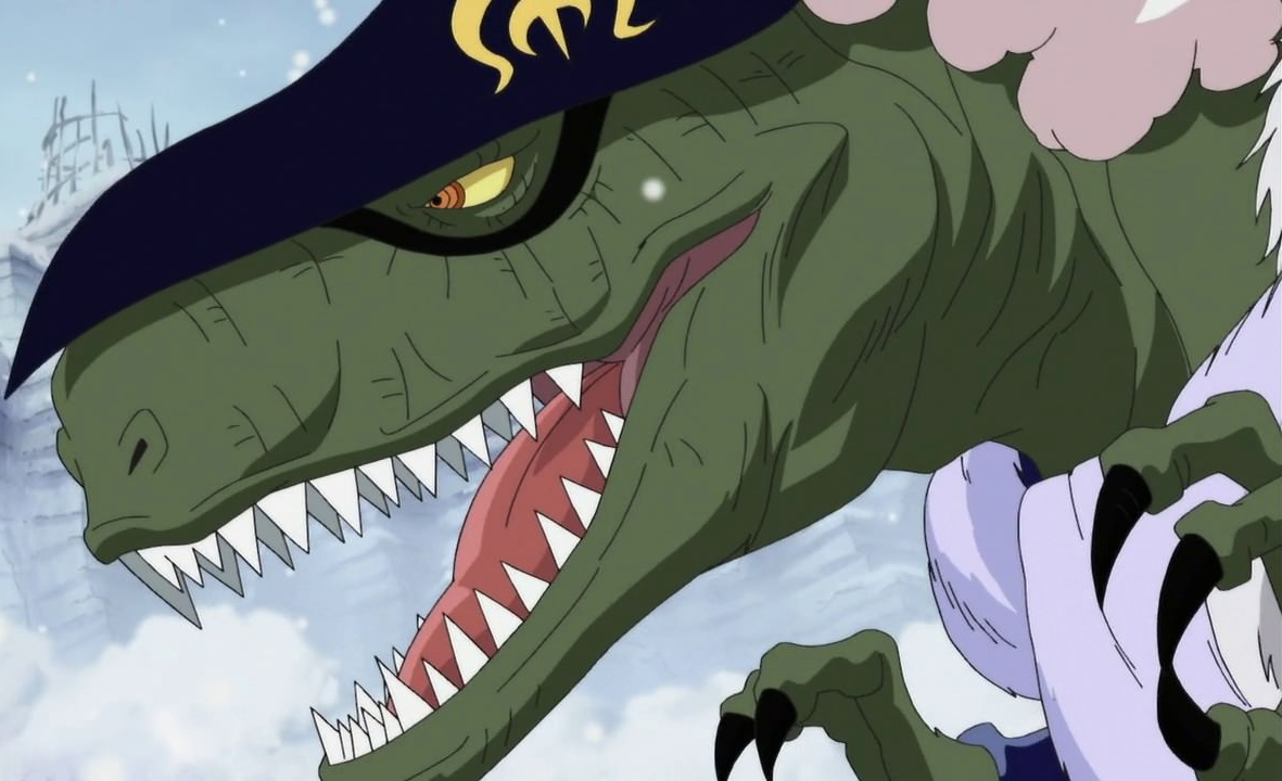 Ryu Ryu no Mi, Modelo: Alossauro, One Piece Wiki