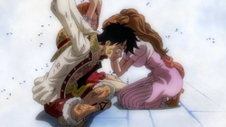 Pudding Informs Luffy Of Her True Intentions