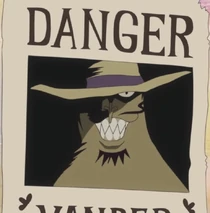 Vander Decken IX's unique "DANGER" poster.