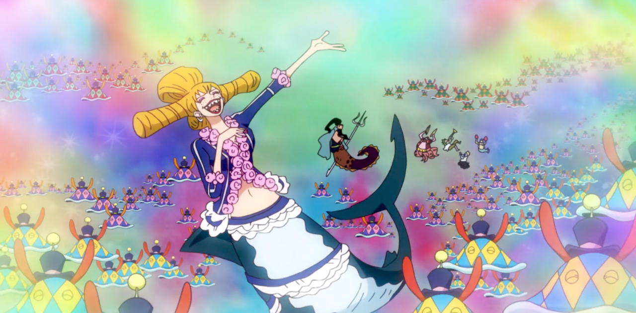 One Piece  Queen's Funk Dance (English Dub) 