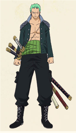 Roupa do zoro wano