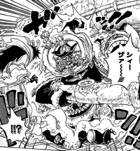 Brownbeard Saves Nami and Usopp