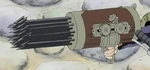 Duval et son fusil à harpon