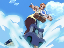 Nami Riding Her Waver