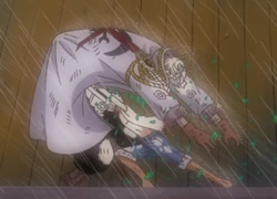 Gaspardi viene sconfitto da Rufy.