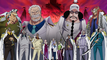 One Piece introduces SWORD, the Marine commando unit and Koby's team -  Meristation