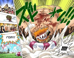 Победа команды Соломенной Шляпы.