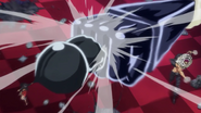 Luffy bloqueia o ataque de Katakuri.