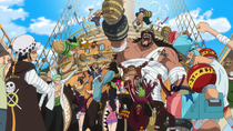 Straw Hat Grand Fleet Celebrates