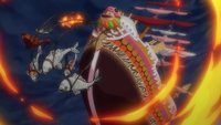 King Attacks the Big Mom Pirates