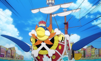 Thousand Sunny's Emperor Penguin Mode