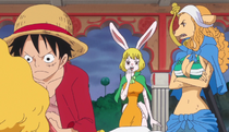 Carrot Excited at Luffy's Plan