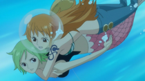 Keimi Helps Nami Escape