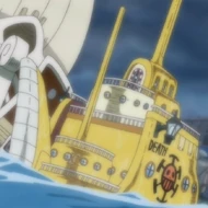 Rear Heart Pirates Submarine