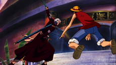 Saga vs Luffy