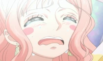 Shirahoshi crying.