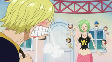 Keimi informa a Sanji