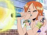 Nami avec sa baguette climatique