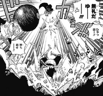 Yuen Attacks Sanji and Luffy