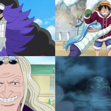Episodio 5 Negli Oscuri Incavi Della Terra Santa Un Misterioso Cappello Di Paglia Gigante One Piece Wiki Italia Fandom
