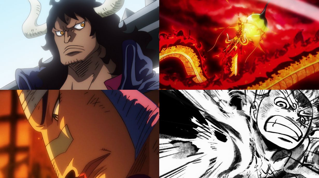 Prévia do Episódio 1076 de One Piece! Luffy vs Kaido vai finalmente ch