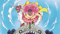 One Piece Ep 866 - Big Mom Vs Chopper Monster Point - Gigantic Prometheus on Make a GIF