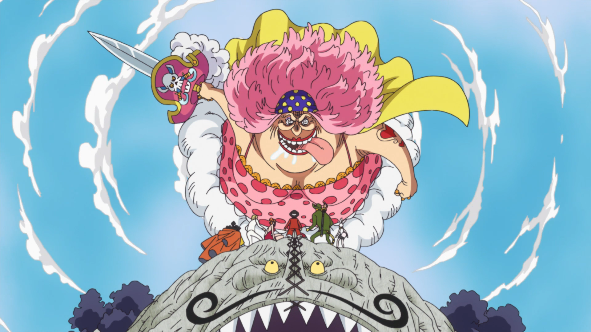 One Piece episode 1079: The Five Elders are displeased, Momonosuke throws a  banquet, and Ryokugyu appears in Wano