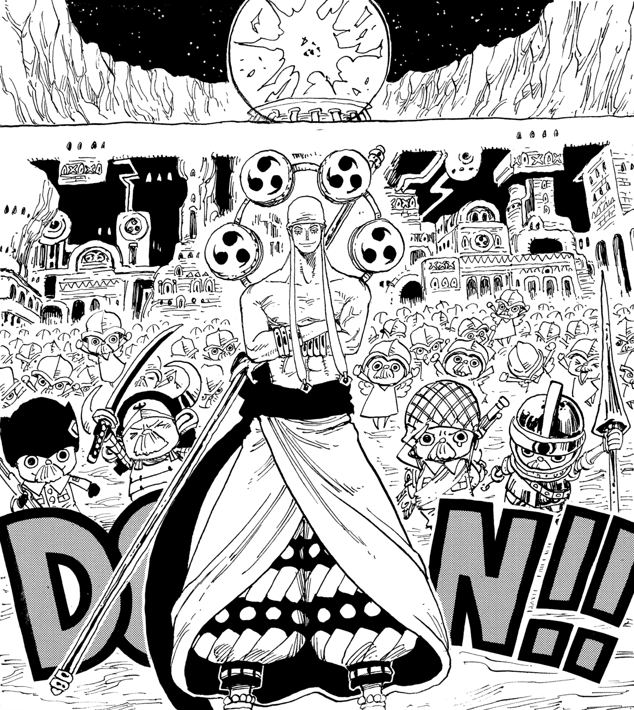 Estilo Mangá] Luffy Vs Enel (Parte 1) - One Piece 