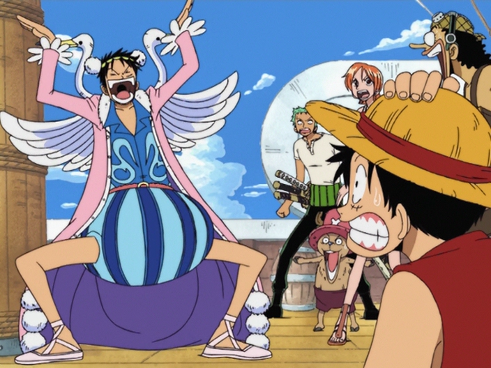 Mokey D luffy - One piece movie 2 clockwork island adventure    One piece move 10 episode 426 one piece strong world