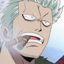 Smoker Shocked to see Luffy Smiling