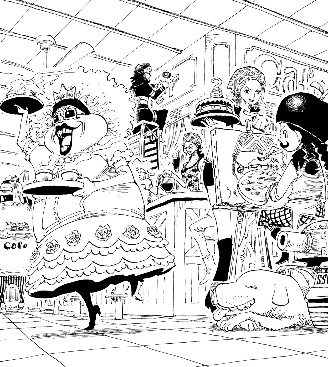 Spiders Cafe One Piece Wiki Fandom