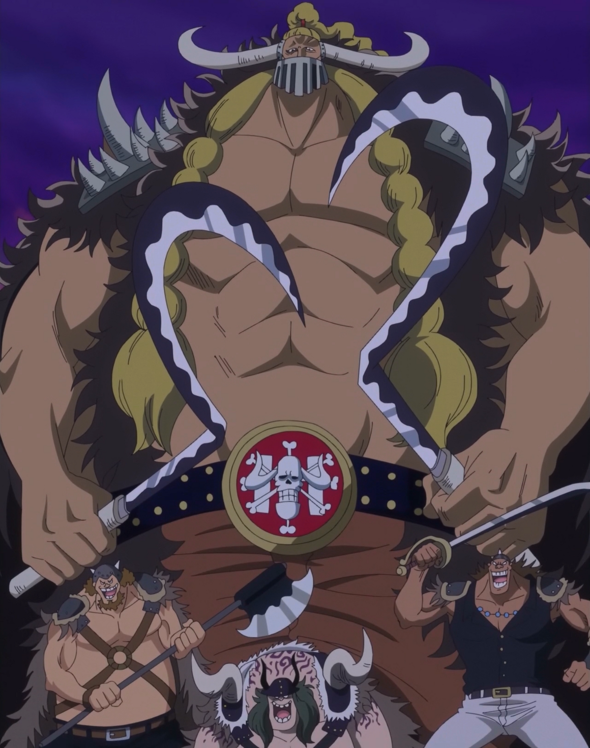 One Piece - Wanda tells the Straw Hats what happened recently on Zou,  including the battle with Jack and the fate of the minks. The Straw Hats  visit Cat Viper. One Piece