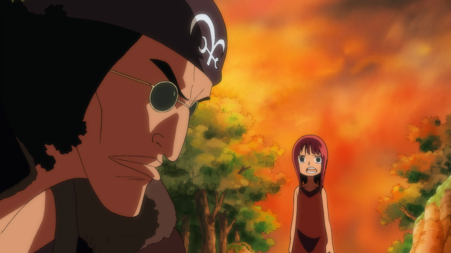 In which episode of one piece does Nico Robin becomes the strw