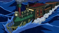 The Sea Train Puffing Tom.