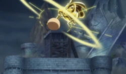 Sengoku attaque Luffy, Ace et Galdino